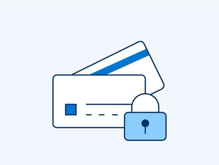 ICカードだから複製が困難のイラスト